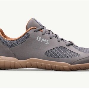 LEMS Women's Primal 2 Athletic Shoes - Gray and Tan